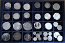     Wertvolles Lot von 1 Kg Silbermünzen, siehe Beschreibung unten!