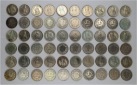     SCHWEIZ 180 Kursmünzen zu 1 Franken, ab ca. 1903, alles perfekt beidseitig bebildert